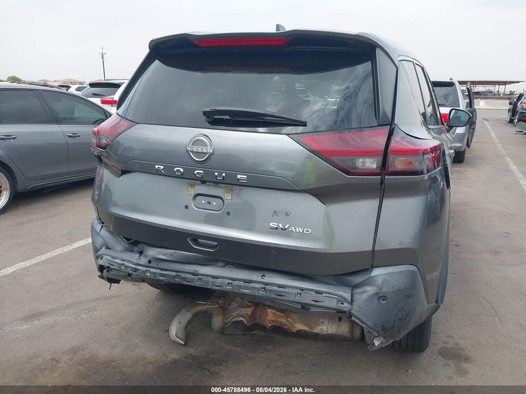 5N1BT3BB9NC693197 2022 NISSAN ROGUE photo no. 6