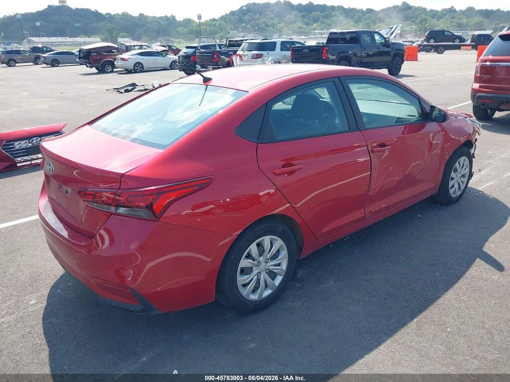 3KPC24A61NE159139 2022 HYUNDAI ACCENT photo no. 4
