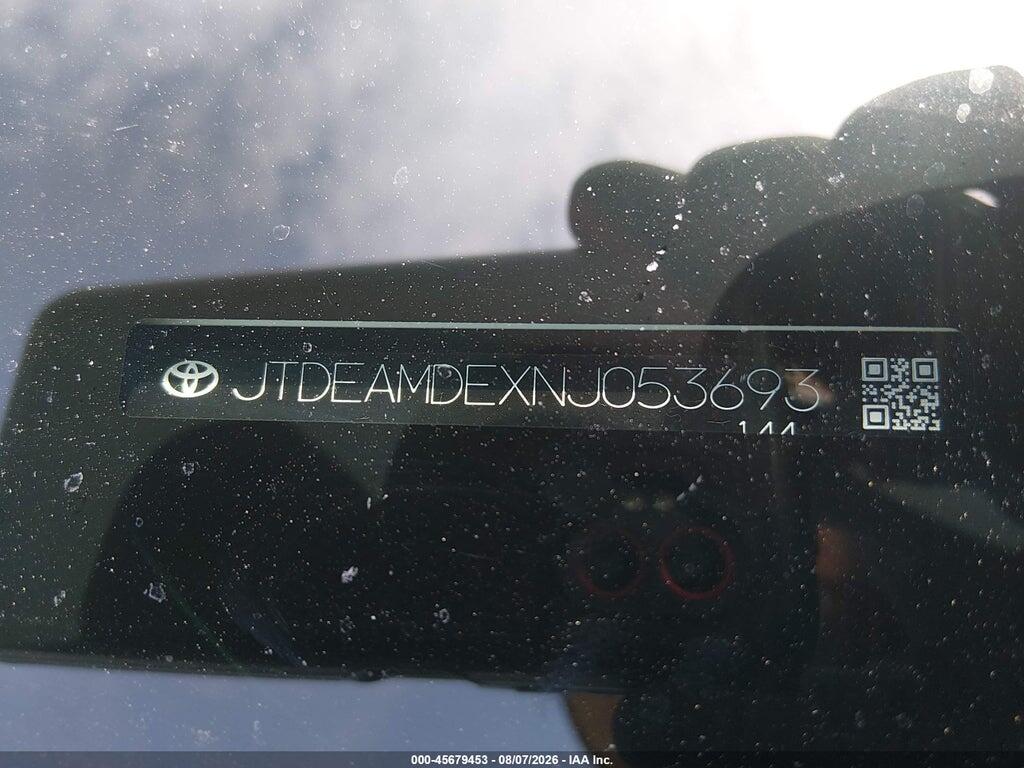 JTDEAMDEXNJ053693 2022 TOYOTA COROLLA photo no. 9