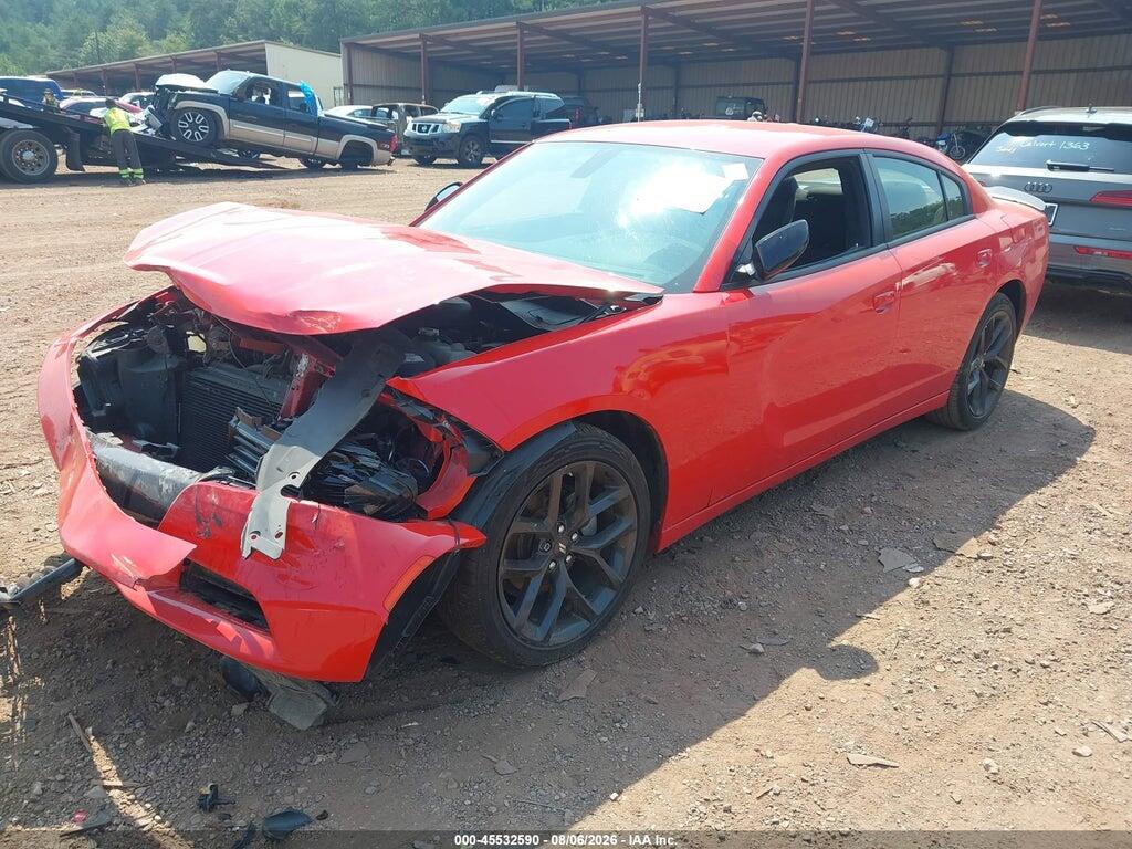 2C3CDXBG2NH126355 2022 DODGE CHARGER photo no. 2