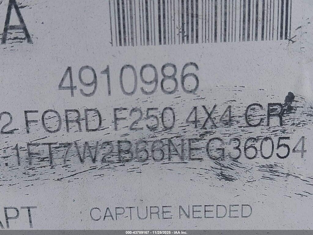 1FT7W2B66NEG36054 2022 FORD F-250 photo no. 9