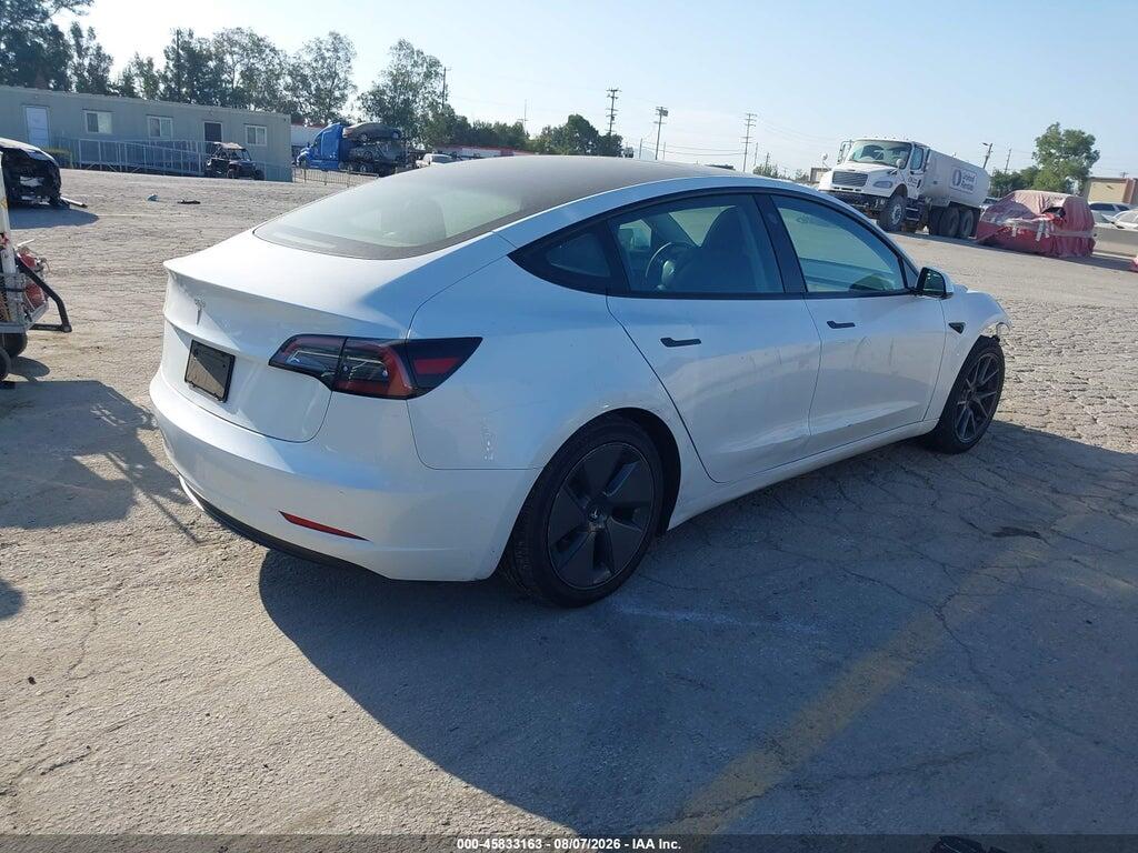 5YJ3E1EA7PF673630 2023 TESLA MODEL 3 photo no. 4