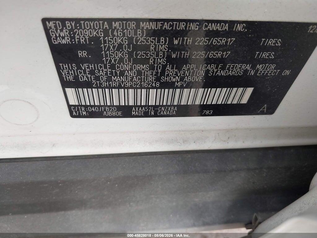 2T3H1RFV9PC216248 2023 TOYOTA RAV4 photo no. 9
