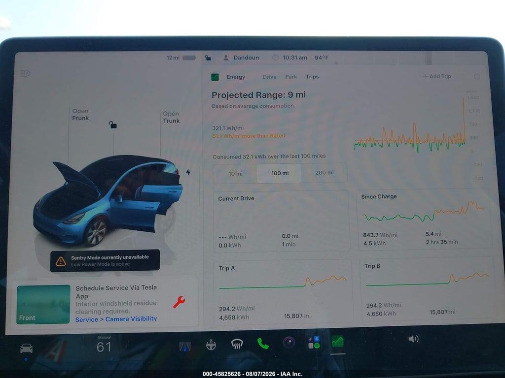 7SAYGDEE4PF894352 2023 TESLA MODEL Y photo no. 7