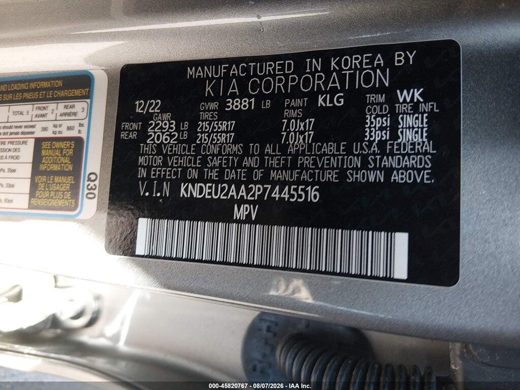 KNDEU2AA2P7445516 2023 KIA SELTOS photo no. 9