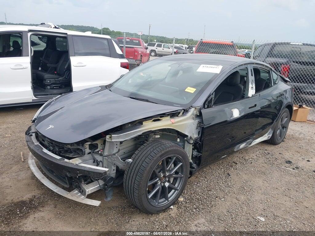 5YJ3E1EB2PF389170 2023 TESLA MODEL 3 photo no. 2