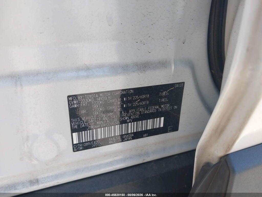JTMD6RFV9PD095345 2023 TOYOTA RAV4 HYBRID photo no. 9