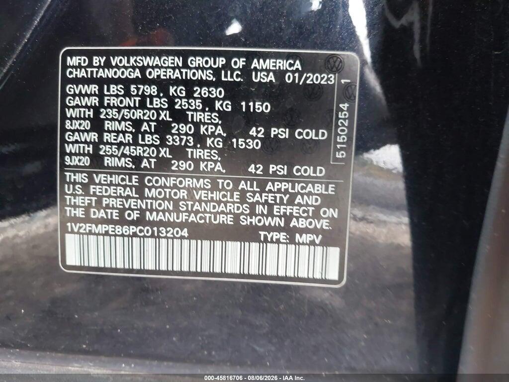 1V2FMPE86PC013204 2023 VOLKSWAGEN ID.4 photo no. 8