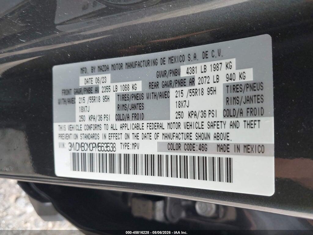 3MVDMBCM0PM563538 2023 MAZDA CX-30 photo no. 9