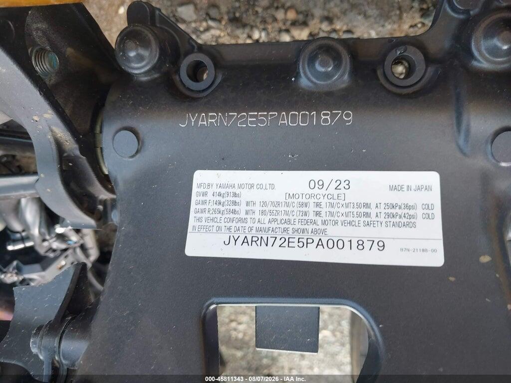 JYARN72E5PA001879 2023 YAMAHA MT09 photo no. 10