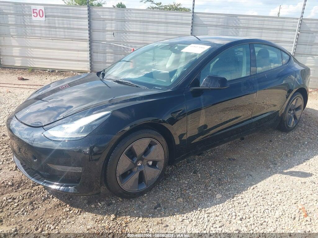 5YJ3E1EA5PF436666 2023 TESLA MODEL 3 photo no. 2