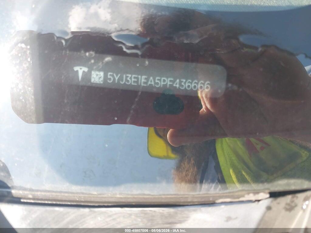 5YJ3E1EA5PF436666 2023 TESLA MODEL 3 photo no. 9
