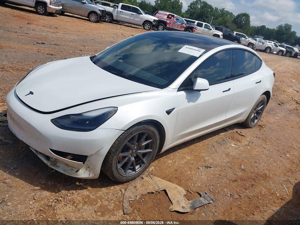 5YJ3E1EA4PF645378 2023 TESLA MODEL 3 photo no. 2