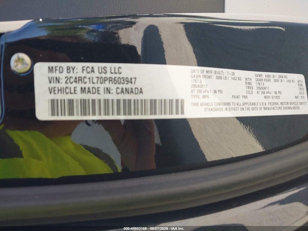 2C4RC1L70PR603947 2023 CHRYSLER PACIFICA HYBRID photo no. 9