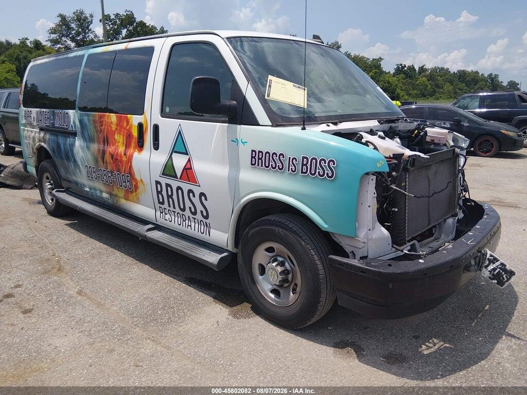 2023 CHEVROLET EXPRESS PASSENGER 1GAZGNFP9P1195047