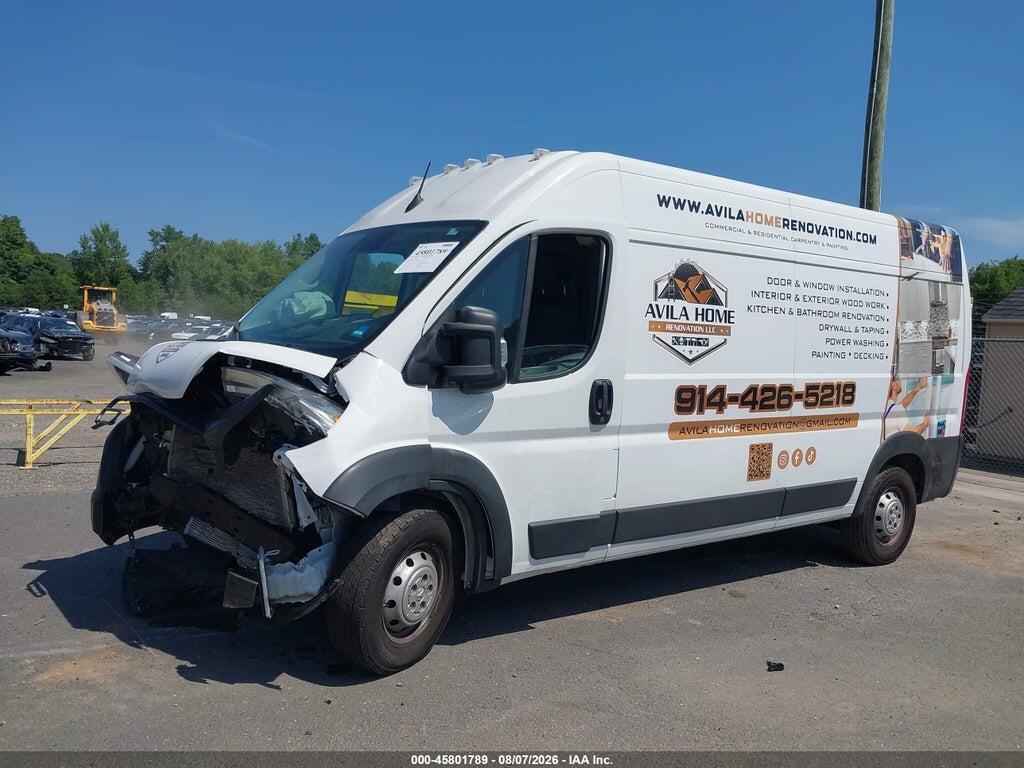 3C6LRVDG9PE564648 2023 RAM PROMASTER 2500 photo no. 2
