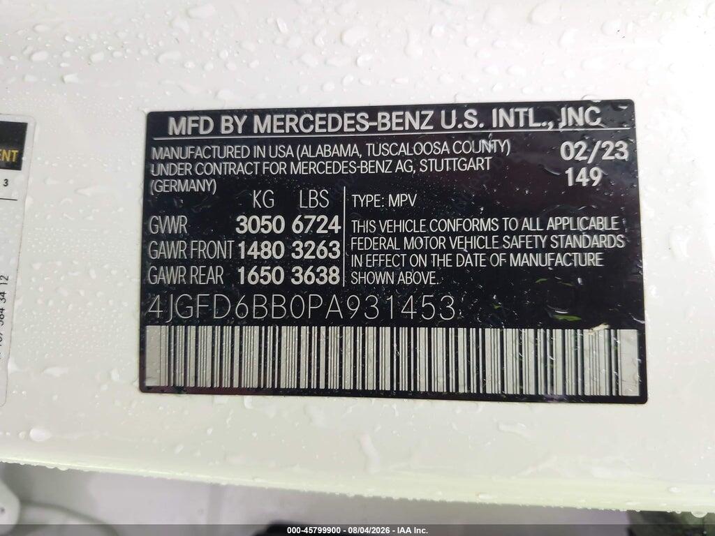 4JGFD6BB0PA931453 2023 MERCEDES-BENZ AMG GLE 53 COUPE photo no. 9