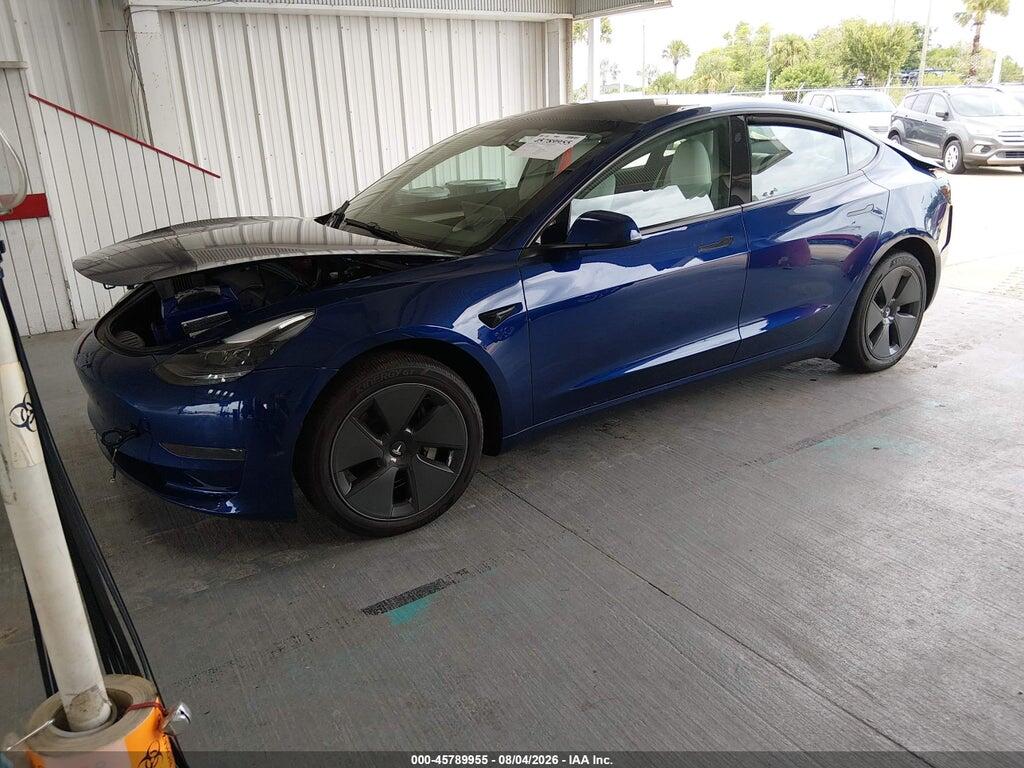 5YJ3E1EA0PF614483 2023 TESLA MODEL 3 photo no. 2