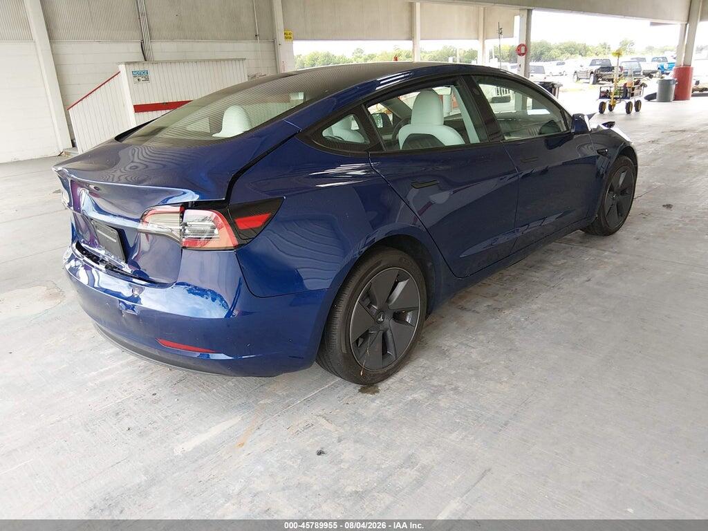 5YJ3E1EA0PF614483 2023 TESLA MODEL 3 photo no. 4