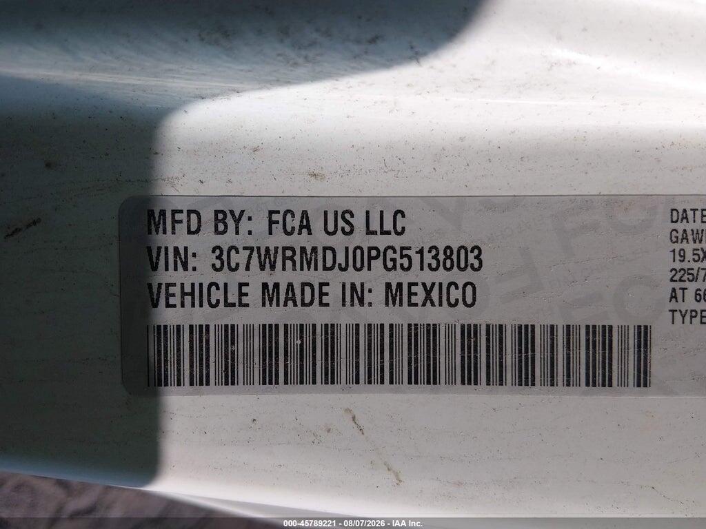 3C7WRMDJ0PG513803 2023 RAM 5500 CHASSIS photo no. 9