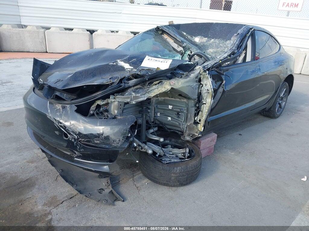 5YJ3E1EA4PF567894 2023 TESLA MODEL 3 photo no. 2