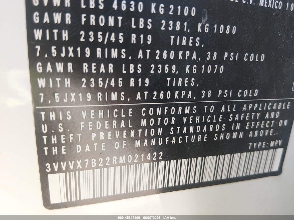 3VVVX7B22RM021422 2024 VOLKSWAGEN TAOS photo no. 9