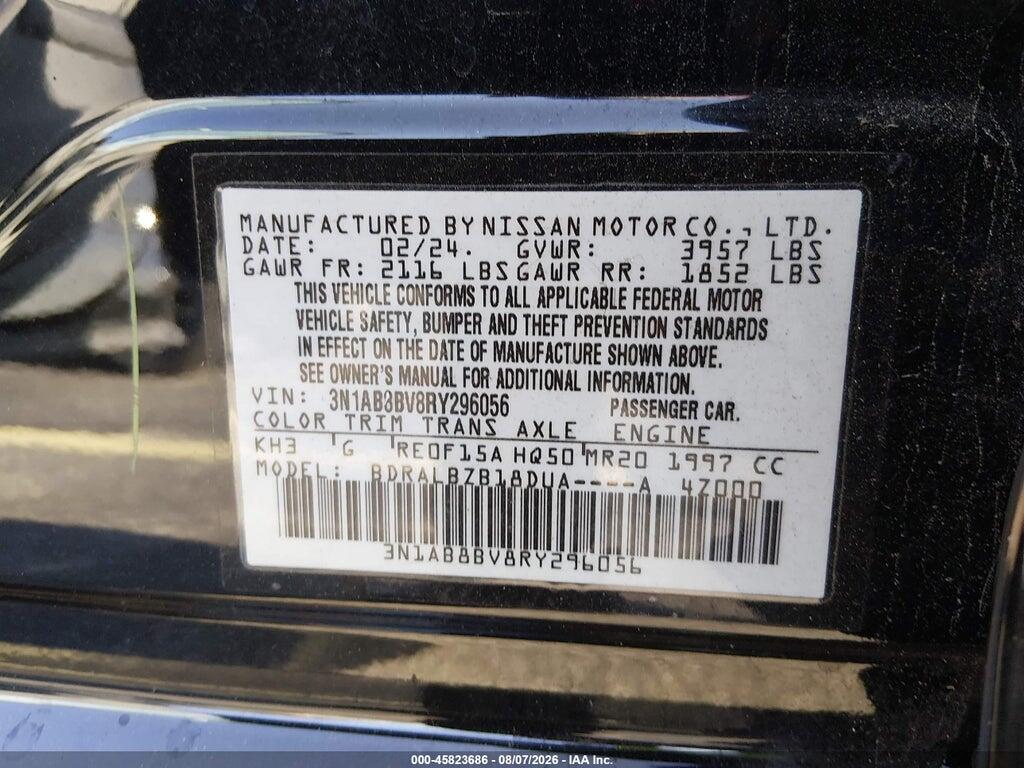 3N1AB8BV8RY296056 2024 NISSAN SENTRA photo no. 9