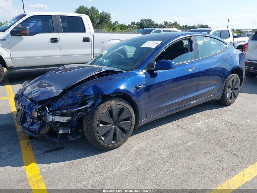 5YJ3E1EA0RF824097 2024 TESLA MODEL 3 photo no. 2