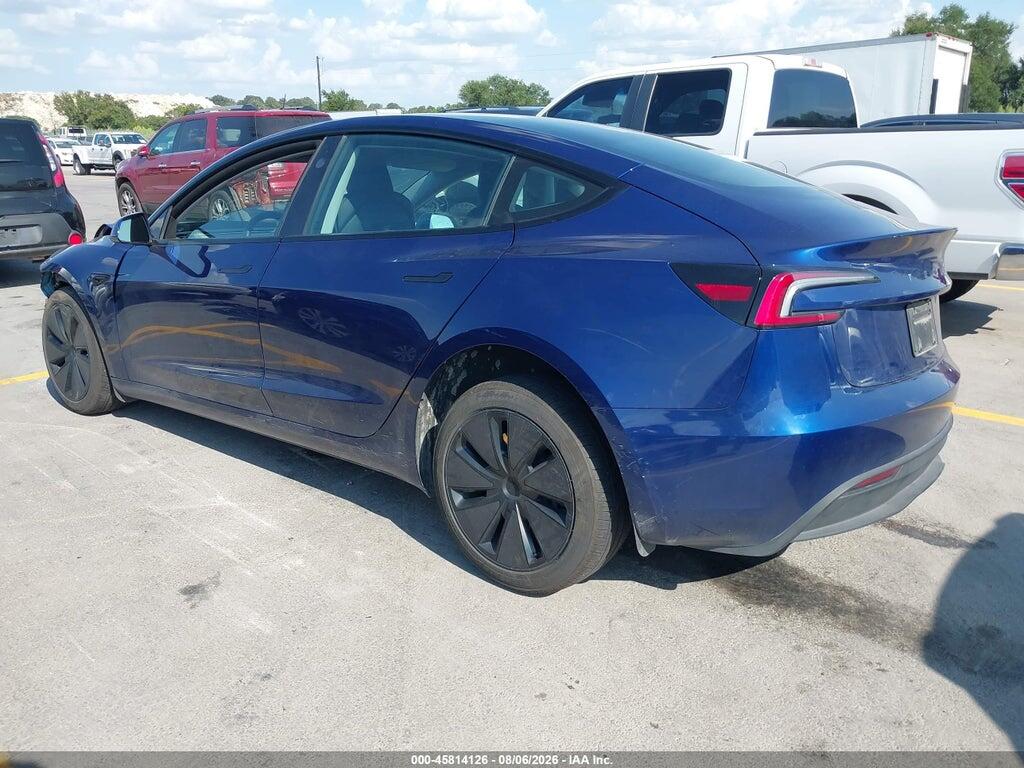 5YJ3E1EA0RF824097 2024 TESLA MODEL 3 photo no. 3