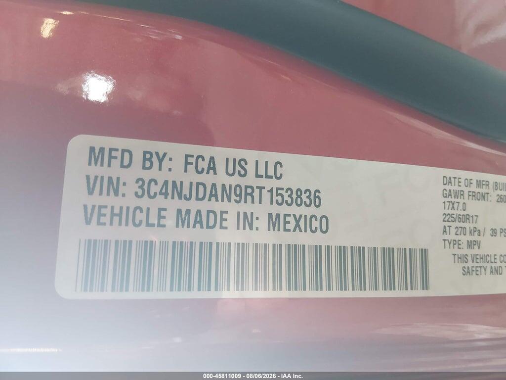 3C4NJDAN9RT153836 2024 JEEP COMPASS photo no. 9