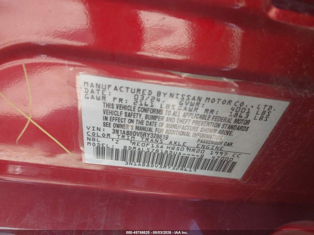 3N1AB8DV5RY328619 2024 NISSAN SENTRA photo no. 9