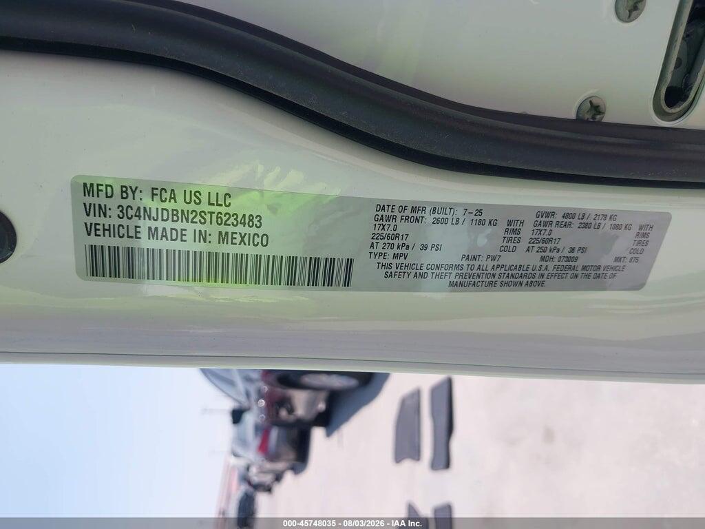 3C4NJDBN2ST623483 2025 JEEP COMPASS photo no. 9