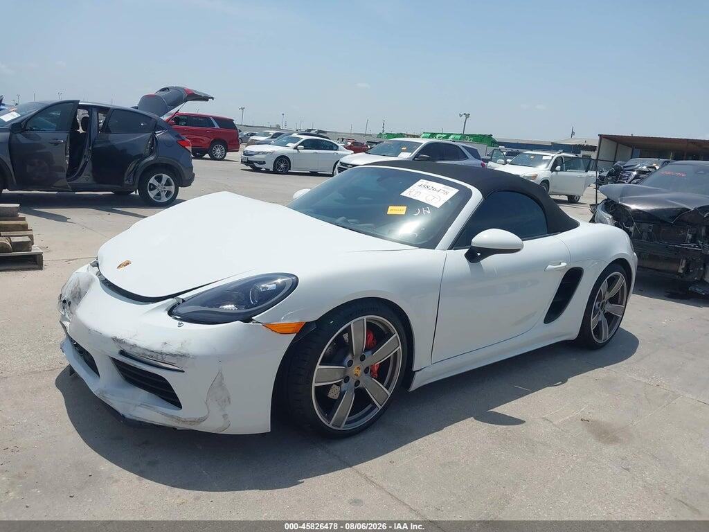 WP0CB2A8XSK226044 2025 PORSCHE 718 BOXSTER photo no. 2