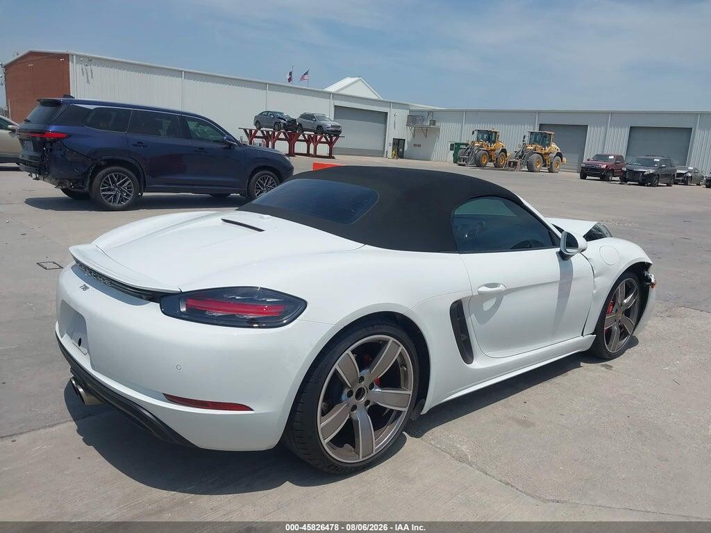 WP0CB2A8XSK226044 2025 PORSCHE 718 BOXSTER photo no. 4