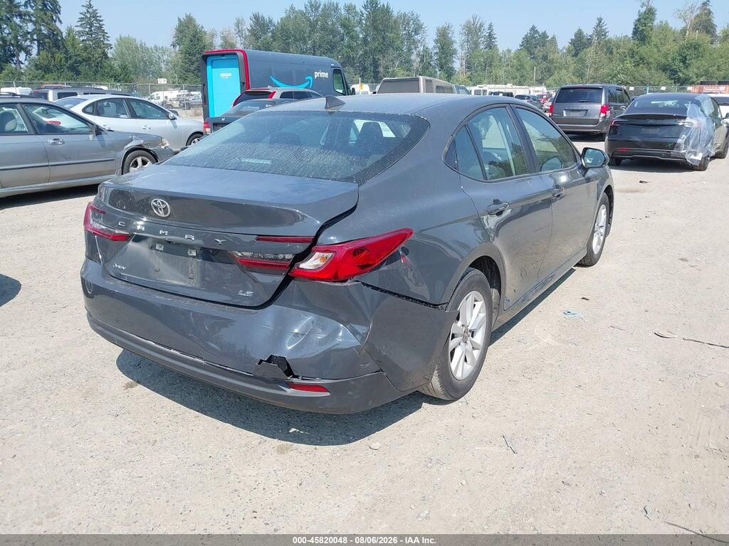 4T1DAACK0SU577653 2025 TOYOTA CAMRY photo no. 4