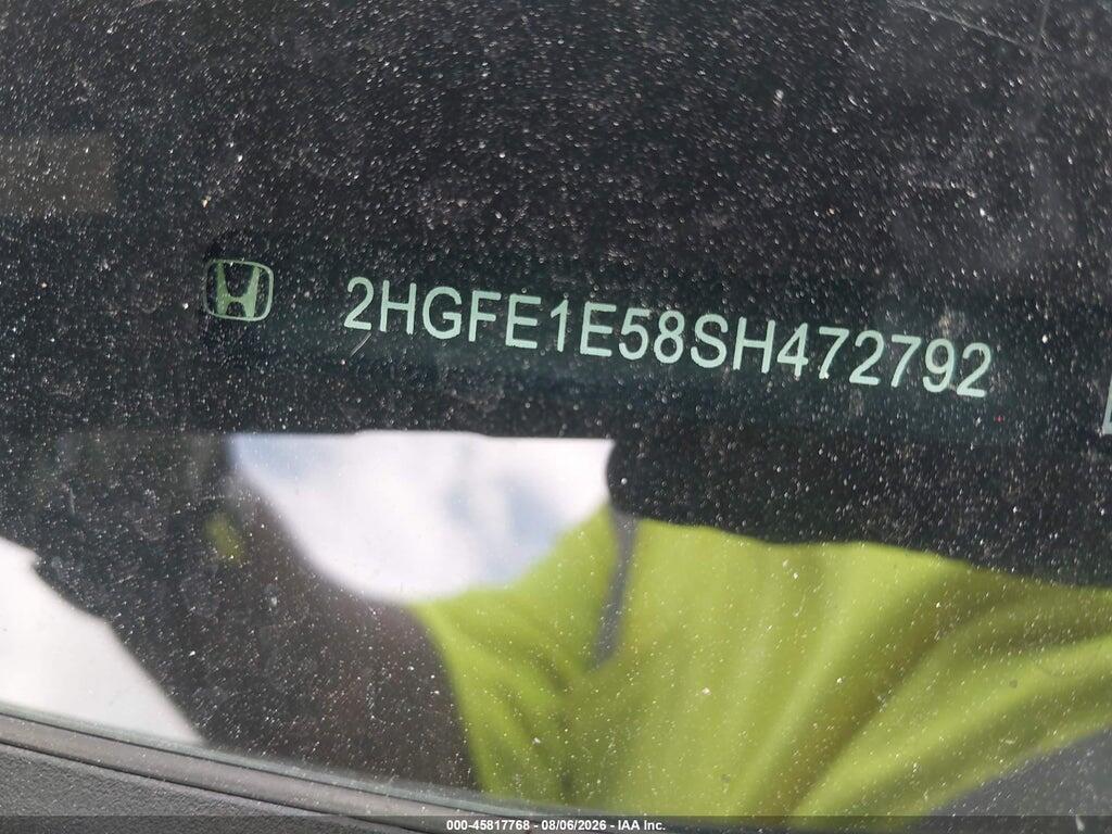 2HGFE1E58SH472792 2025 HONDA CIVIC SI photo no. 9