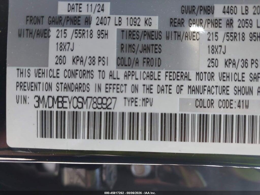 3MVDMBEY0SM789927 2025 MAZDA CX-30 photo no. 9