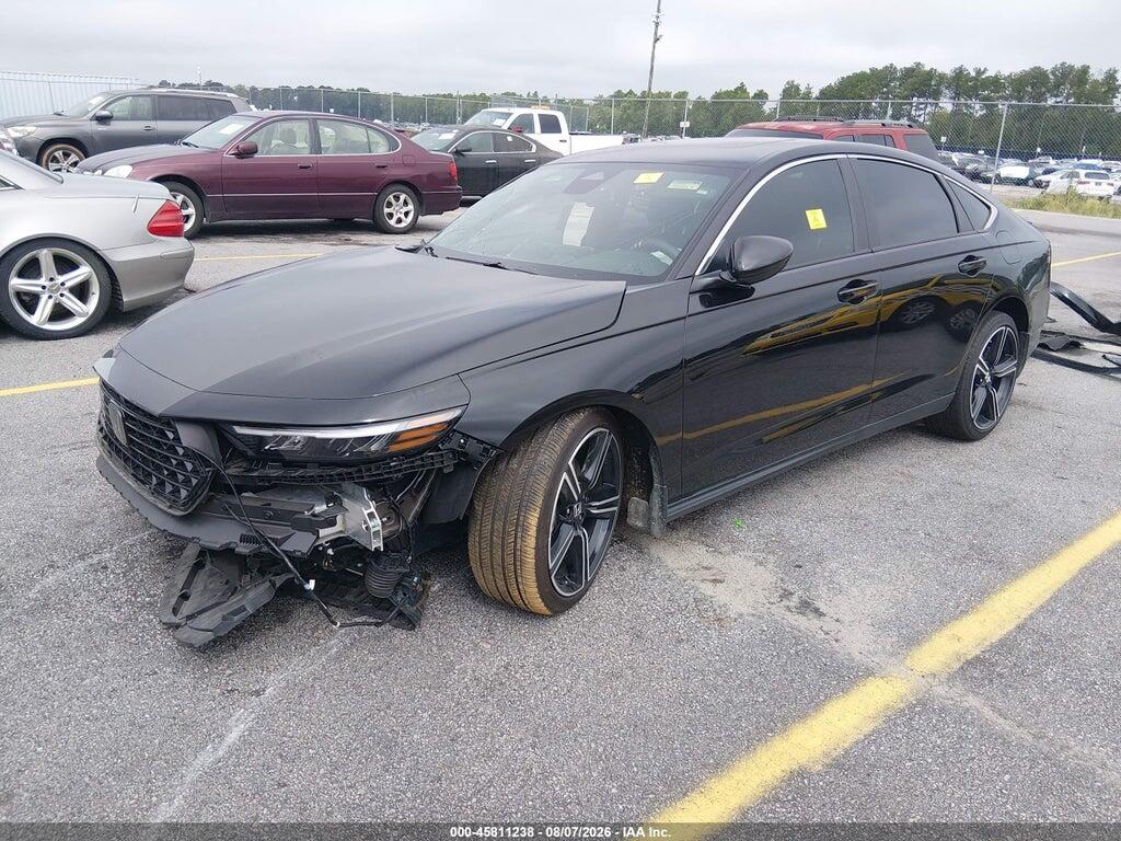 1HGCY2F51SA067743 2025 HONDA ACCORD HYBRID photo no. 2