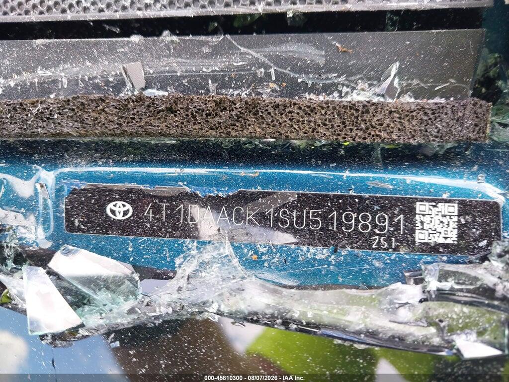 4T1DAACK1SU519891 2025 TOYOTA CAMRY photo no. 9