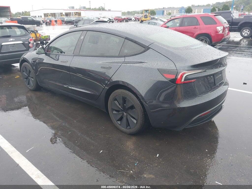 5YJ3E1EA7SF058651 2025 TESLA MODEL 3 photo no. 3