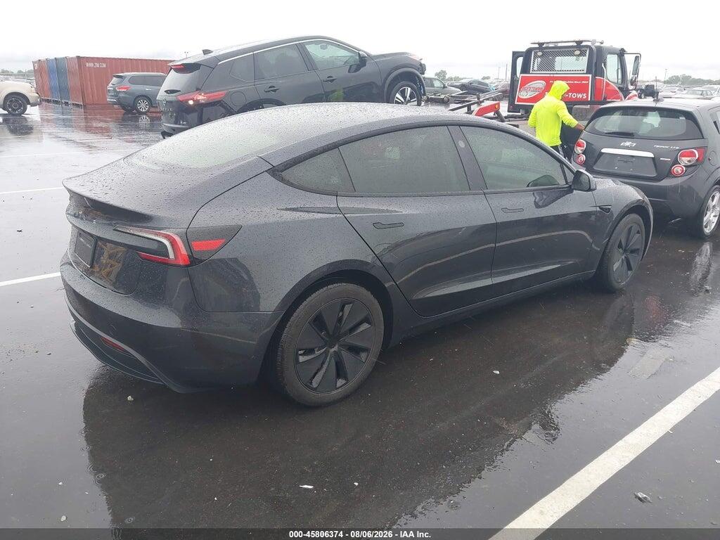 5YJ3E1EA7SF058651 2025 TESLA MODEL 3 photo no. 4