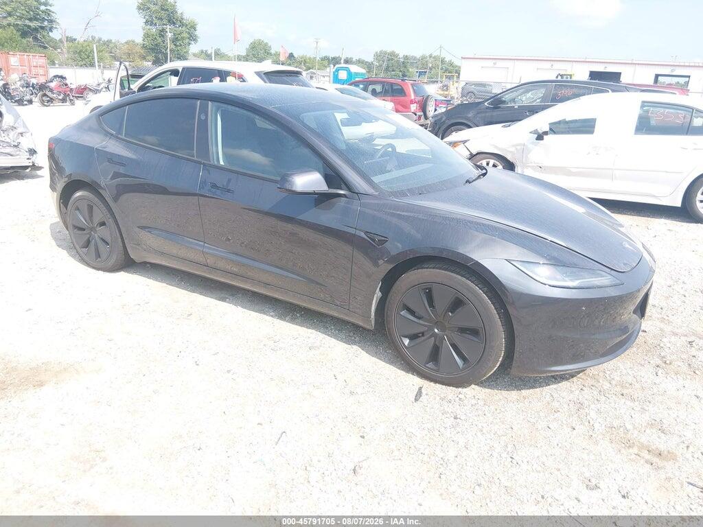 5YJ3E1EA5SF904825 2025 TESLA MODEL 3 photo no. 1