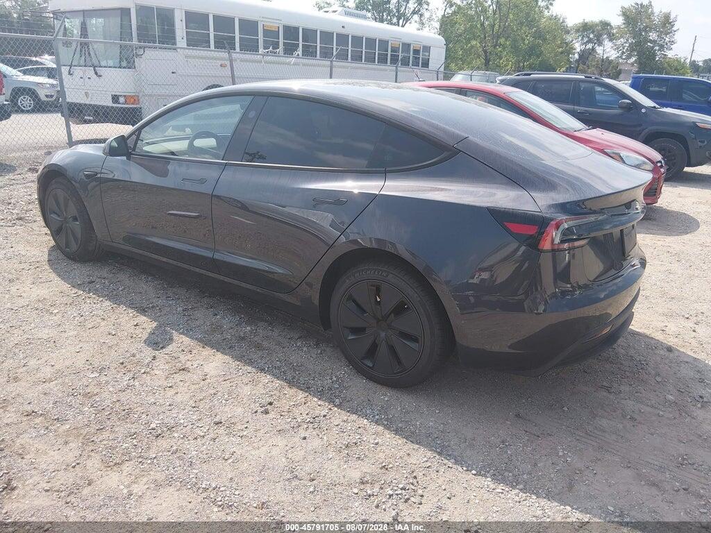 5YJ3E1EA5SF904825 2025 TESLA MODEL 3 photo no. 3