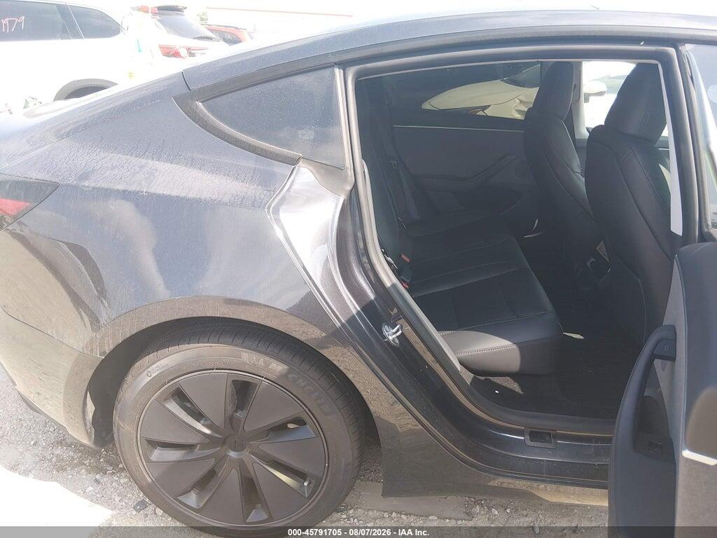 5YJ3E1EA5SF904825 2025 TESLA MODEL 3 photo no. 8