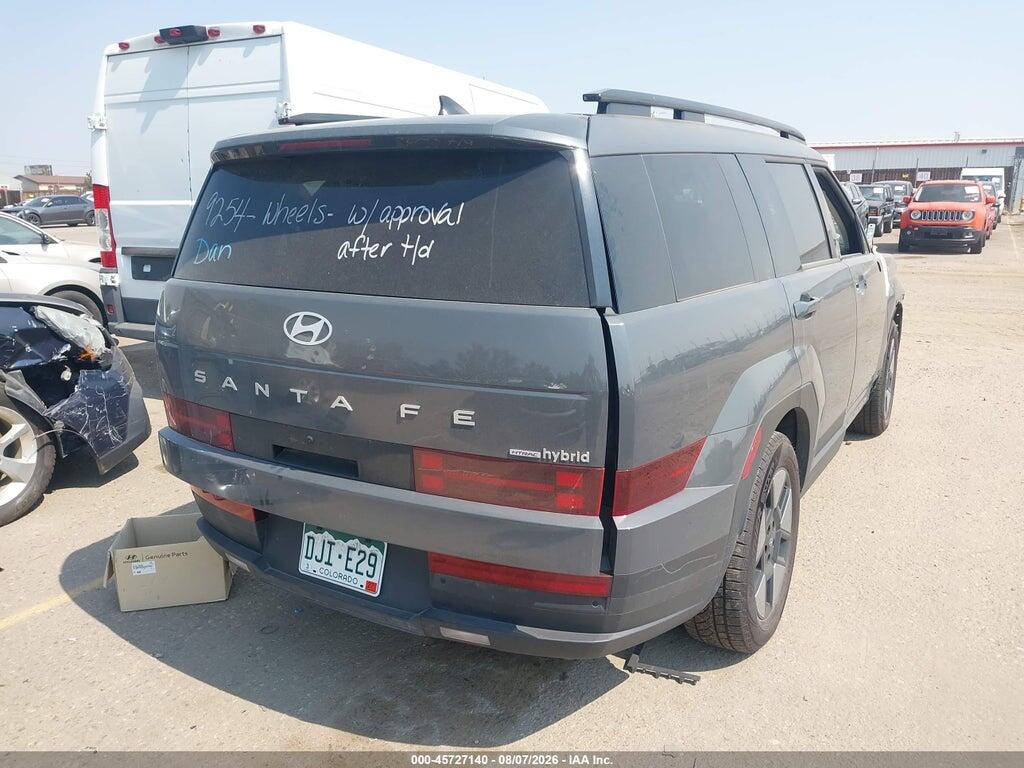 5NMP2DG18SH043082 2025 HYUNDAI SANTA FE HYBRID photo no. 4
