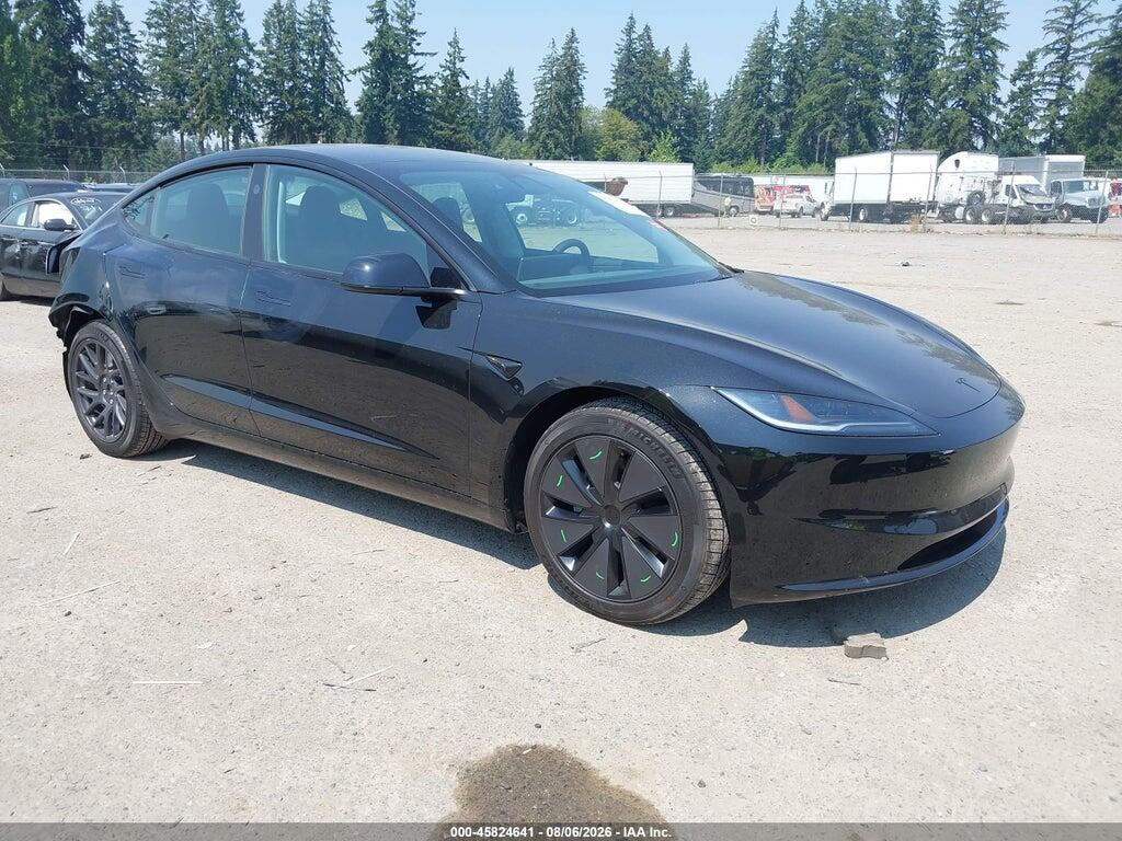 5YJ3E1EB6TF183909 2026 TESLA MODEL 3 photo no. 1