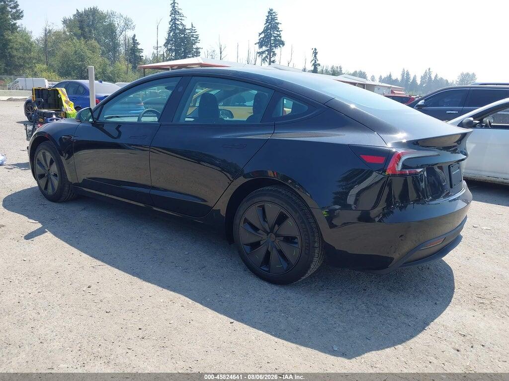5YJ3E1EB6TF183909 2026 TESLA MODEL 3 photo no. 3