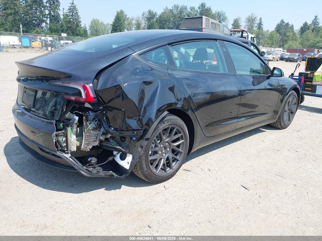 5YJ3E1EB6TF183909 2026 TESLA MODEL 3 photo no. 4