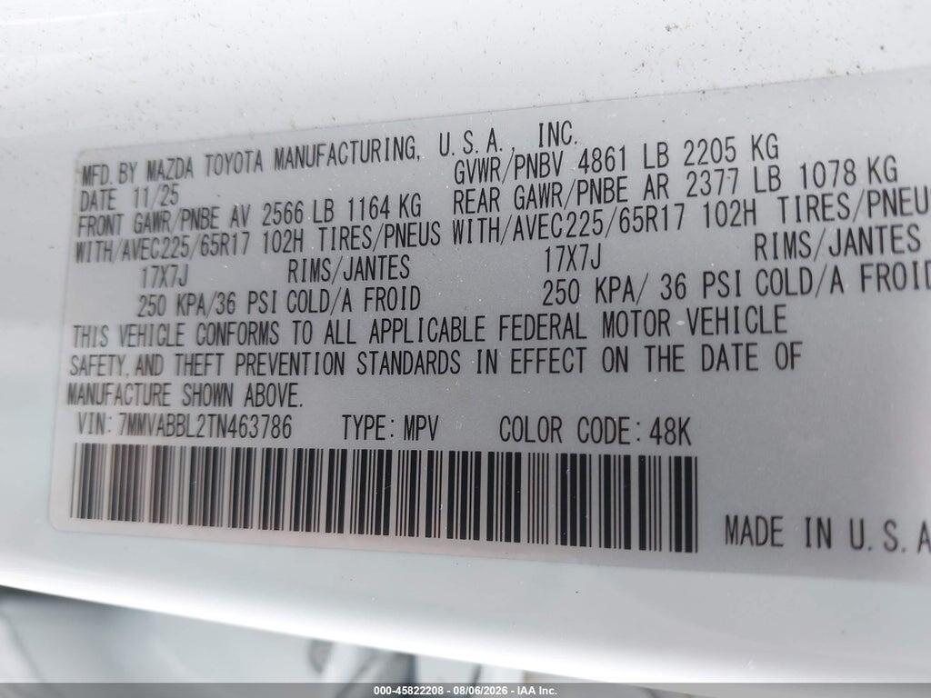 7MMVABBL2TN463786 2026 MAZDA CX-50 photo no. 9