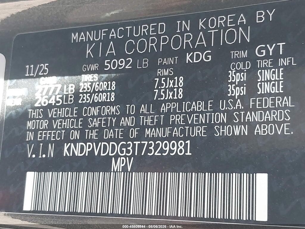 KNDPVDDG3T7329981 2026 KIA SPORTAGE HYBRID photo no. 9
